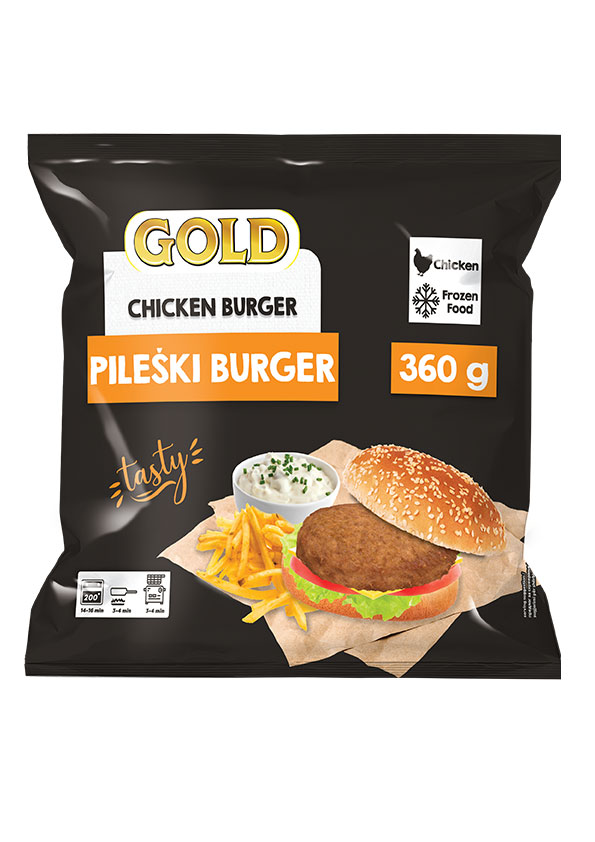 GOLD CHICKEN BURGER 360 G